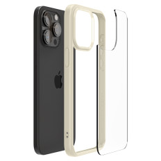 Etui Ultra Hybrid på iPhone 15 Pro Max Beige