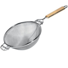 Profesionalni cjedilo s dvostrukom čeličnom mrežom. 310 mm - Hendi 639016