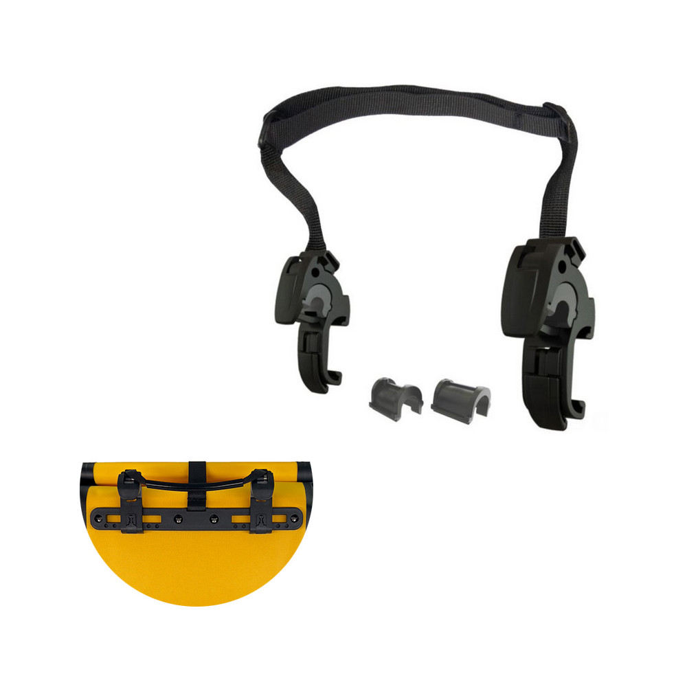 Montagem para a bicicleta de bicicleta do tronco Wozinsky WBB24 Preto