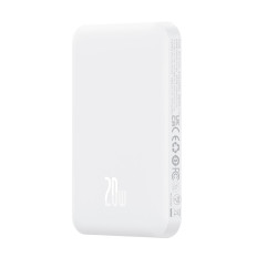 Mini Powerbank 5000MAH 20W + USB-C 20v / 3a kaabel valge