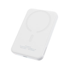 Mini PowerBank 5000Mah 20W + USB-C 20V / 3A kabel bela