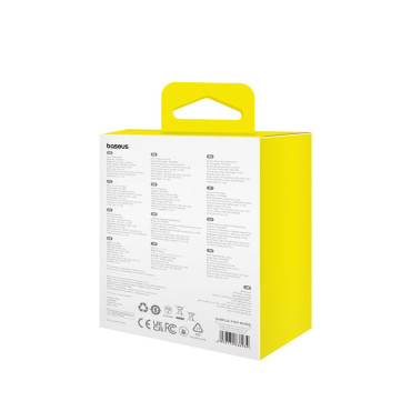 Mini PowerBank 5000mAh 20W + USB-C 20V / 3A kabel hvit