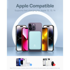 MINI POWERBANK 5000MAH 20W + USB-C 20V / 3A Καλώδιο καλώδιο