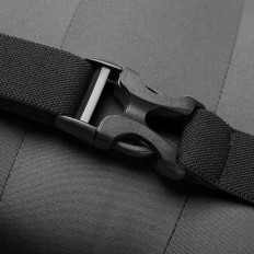 Cuscino per auto per la poggiatesta della Comfortride con memoria di forma nera