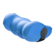 Almofada de carro para o encosto de cabeça do Comfortride com memória de forma azul