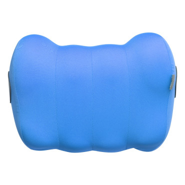Almofada de carro para o encosto de cabeça do Comfortride com memória de forma azul