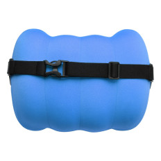 Almofada de carro para o encosto de cabeça do Comfortride com memória de forma azul