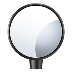 Rear-view wireless mirror with safety hammer Saferide black