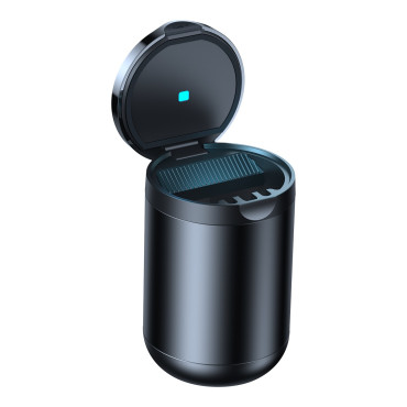 Road ashtray with 3D Premium 2 Series Black