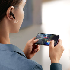 Fones de ouvido sem fio funpods jr-fb2 preto