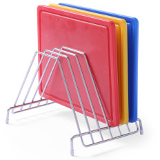 Support pour planches à découper en inox - 6 planches - Hendi 826201