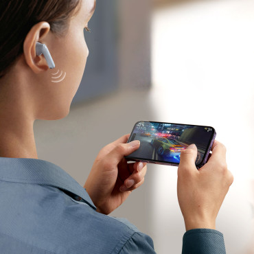 Fones de ouvido sem fio funpods jr-fb2 azul