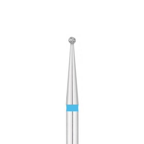Punta Trapano Unghie EXO PRO Sfera Diamante 1,4 mm Blu — vista frontale