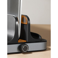 Suporte de suporte no laptop tablet preto telefone