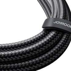2In1 Cable Speedy Series USB-C - USB-C / iPhone Lightning 100W 1.5m Black