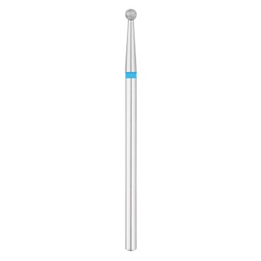 EXO PRO diamantna svedra za nohte, krogla 2,3 mm, modra srednje groba