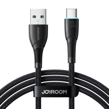 Καλωδιακή σειρά καλωδίου USB-A - USB-C 100W 1M Μαύρο