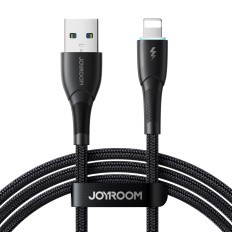 Kabelski kabel za iPhone Starry Series USB-A - Lightning 3A 1M črna