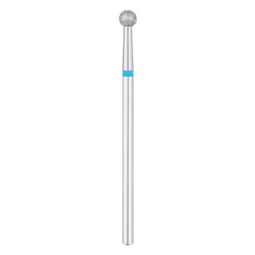 Fraise EXO PRO Diamant Boule 3,5 mm Grain Moyen Bleu — vue de face