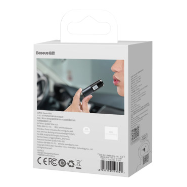 Tarkkuus Lisätty Breathalyzer CRCX-01 USB-C 1M -kaapelin mustalla