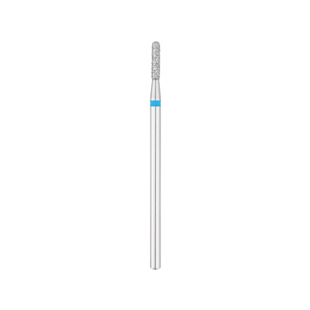 Fraise EXO PRO Cylindre Rond Diamant 1,8 mm Bleu — vue de face