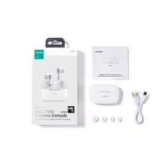 Fones de ouvido sem fio JBBS JR-BC1 branco