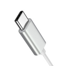 Kõrvaklappide peakomplekt USB-C JR-EC06 hõbe kõrvaklapid