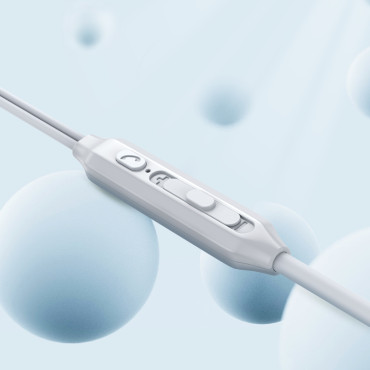 Slúchadlá slúchadlá USB-C JR-EC06 Strieborné slúchadlá