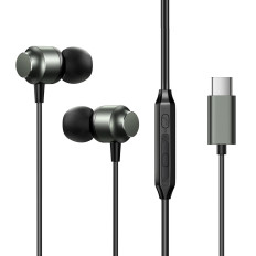 Fone de ouvido USB-C JR-EC06 CEBISHOS EC06 Cinza
