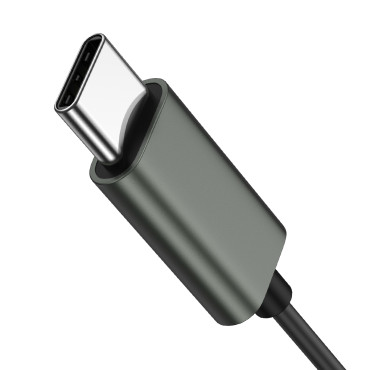 Slušalke USB-C JR-EC06 EC06 Slušalke Grey