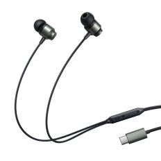 Fone de ouvido USB-C JR-EC06 CEBISHOS EC06 Cinza