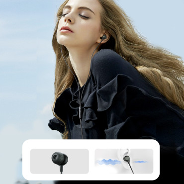 Slušalke USB-C JR-EC06 EC06 Slušalke Grey