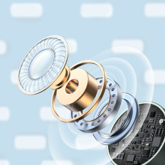 Headset USB-C JR-EC06 EC06 Kuulokkeet Harmaa