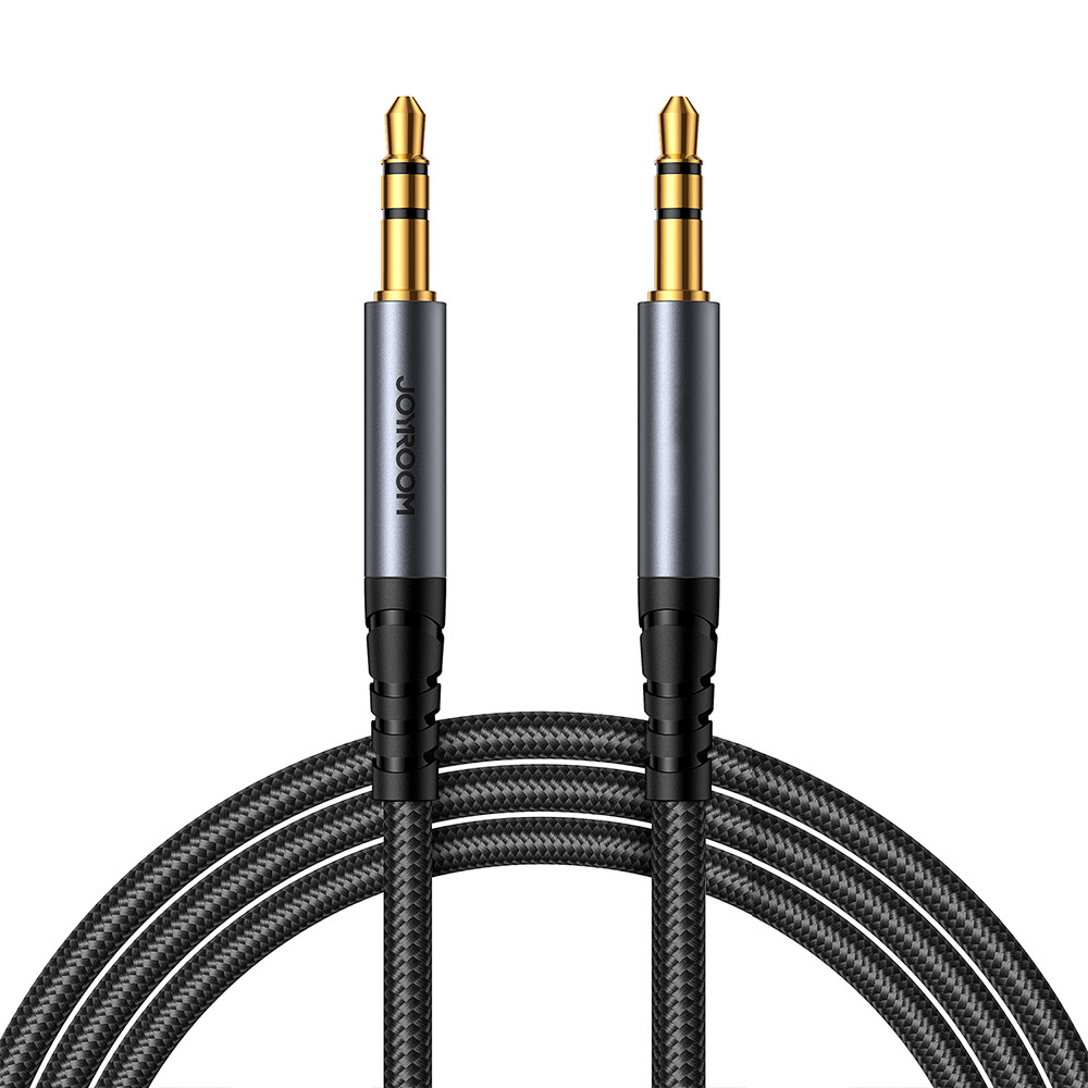 Cable AUX Audio Cable 3.5mm mini jack 1.2m Preto