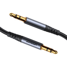 Cable AUX Audio Cable 3.5mm mini jack 1.2m Preto
