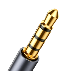 AUX AUX AUDO KAŽÍKA KABA 3.5mm Mini Jack 1.2m Čierna