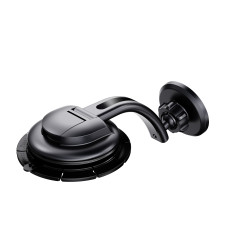 Punho de carro magnético para o vidro do telefone da cockpit Ventilação checkered preto