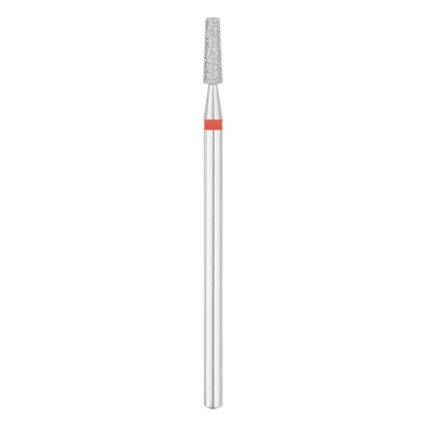 EXO PRO Broca Diamante Cone 2,5mm Fina Vermelha — vista frontal