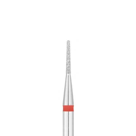 Fresa para Taladro de Uñas EXO PRO Cono Redondeado Diamante 1,0MM RD — vista frontal