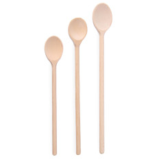 Wooden kitchen spoons set 3 pieces - Hendi 525005