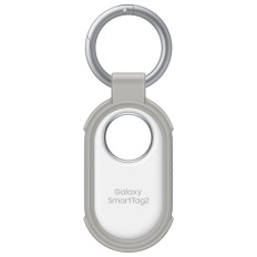 Nyckelring Keychain Case för Samsung Galaxy SmartTag2 grå