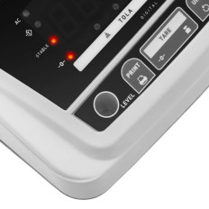 Analytisk laboratorieskala med LED-deksel RS232 300G / 0,01G