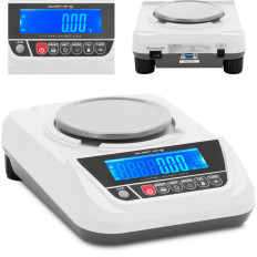 Laboranalytische Maßstab LCD RS232 600g / 0,01g