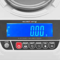 Laboratório de escala analítica LCD RS232 600G / 0.01G