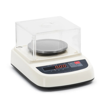 Analytisk laboratoriebalans med LCD-lock RS232 500g / 0,01g