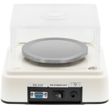 Analytisk laboratoriebalans med LCD-lock RS232 500g / 0,01g