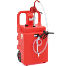 Kannettava polttoainesäiliö, jossa on kädessä pidettävä pumppu 20 l / min 120 l