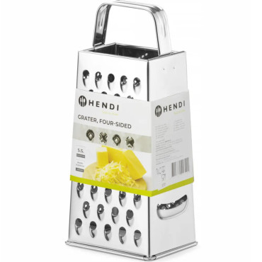 Tark för 4-rostfritt stål vegetabiliskt rivare - Hendi 443002