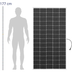 Balkon Fotovoltaïsche zonnepanelen 600 W - Set