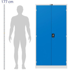 Geperforeerde Workshop Toolbox 7 Laden 182 x 92 x 46 cm